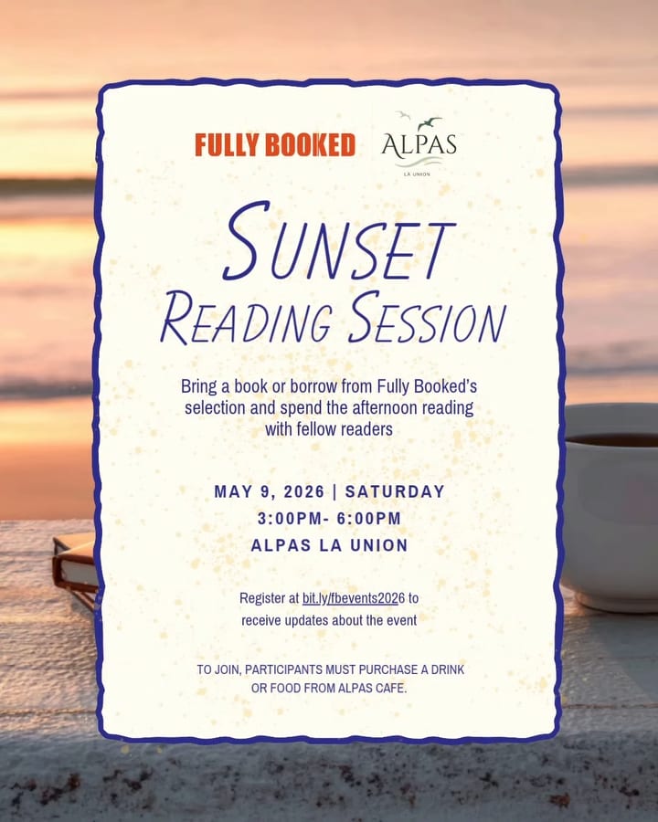 Fully Booked Sunset Reading Session